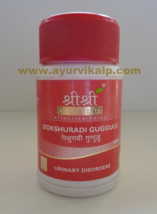Sri Sri Ayurveda, GOKSHURADI GUGGULU, 30 Tablets, Urinary Disorders
